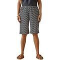 Short sur Grenoble : Short Daxon by - Bermuda fluide taille &eacute;lastiqu&eacute;e Noir