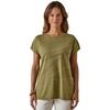 T-shirt Daxon by - Tee-shirt avec strass manches T