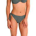 Maillots de bain sur Grenoble : Maillots de bain Selmark Bas maillot slip de bain taille basse &agrave; nouettes REVERIE Vert