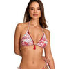 Maillots de bain Selmark Haut maillot de bain triangle pr&eacute;form&eacute; MIRAGE Mare Blanc