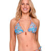 Maillots de bain Selmark Haut maillot de bain triangle pr&eacute;form&eacute; MIRAGE Mare Bleu