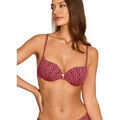 Maillots de bain sur Grenoble : Maillots de bain Selmark Haut maillot de bain pr&eacute;form&eacute; armatur&eacute; KALEIDO Mare Rose