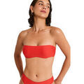 Maillots de bain sur Grenoble : Maillots de bain Selmark Haut maillot de bain bandeau non pr&eacute;form&eacute; SOLSTICE Orange