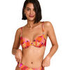 Maillots de bain Selmark Haut maillot de bain pr&eacute;form&eacute; armatur&eacute; MAGMA Mare Orange