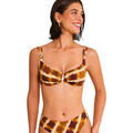 Maillots de bain sur Grenoble : Maillots de bain Selmark Haut maillot de bain embo&icirc;tant MAGMA Mare Marron