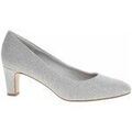 Chaussures &agrave; talons femme sur Grenoble : Chaussures escarpins Tamaris 122418419A9 Argent&eacute;