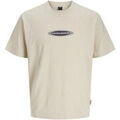 Polos sur Grenoble : Polo Jack & Jones JCOPACER BRANDING PRINT TEE SS CREW NECK