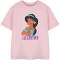 Tee-shirts enfants sur Grenoble : T-shirt enfant Disney Princess Jasmine T-shirt &agrave; manches courtes Rose