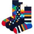 Chaussettes sur Grenoble : Chaussettes Happy socks unisexe Chaussettes Paquet de 4