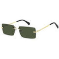 Lunettes sur Grenoble : Lunettes de soleil Polaroid PLD 6245/S Lunettes de soleil, Or/Vert, 58 mm Dor&eacute;