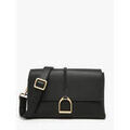Sac & Bagage sur Grenoble : Sac Bandouliere Etrier Sac bandouli&egrave;re M Torsade cuir TORSADE 709-ETOS169M Noir