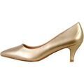 Chaussures &agrave; talons femme sur Grenoble : Chaussures escarpins Super Mode Ballerine &agrave; Talon Jaune
