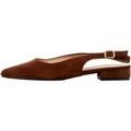 Chaussures d&eacute;contract&eacute;es femme sur Grenoble : Ballerines Joia Escarpin &agrave; Brides Marron