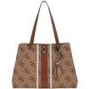 Cabas Guess Cabas Handbag Latte Logo