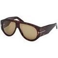 Lunettes sur Grenoble : Lunettes de soleil Tom Ford BRONSON FT1044 52N