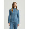 Chemise Liu Jo Chemise en toile denim avec broderie