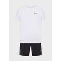 Tee-shirts sur Grenoble : T-shirt Emporio Armani EA7 8NPV03 PNDDZ-21BA WHITE/BLACK