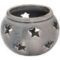 D&eacute;coration sur Grenoble : Bougeoirs, photophores Hill Interiors 15 cm x 18 cm x 18 cm HI4400 Gris Unique. . Maison & D&eacute;co > Bougeoirs, photophores.
