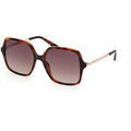 Lunettes sur Grenoble : Lunettes de soleil Guess GU7845 Lunettes de soleil, Havana/Marron, 57 mm