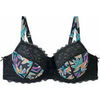 Emboitants Pomm'poire Soutien-gorge &agrave; armatures grand maintien noir/parme Elisa Noir