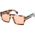 Lunettes sur Grenoble : Lunettes de soleil Tom Ford FT1153 REDFORD Lunettes de soleil, Havana/Marron, 56 mm