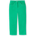 Pantalons sur Grenoble : Pantalon Daxon by - Pantacourt &eacute;lastiqu&eacute; 5 poches Vert