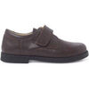 Mocassins enfant Pisamonas Chaussures D apos;&eacute;cole Avec &Agrave; Scratch Pour Gar&ccedil;on Marron
