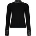 Pull Liu Jo Pull avec découpe et broderies Noir Pull Liu Jo Pull avec découpe et broderies Noir Grenoble