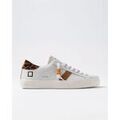 Baskets femme sur Grenoble : Baskets basses D.A.T.E. W411-HL-CA-WD HILL LOW CALF-WHITE LEOPARD