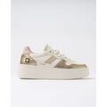 Baskets femme sur Grenoble : Baskets basses D.A.T.E. W441-CP-LM-PL PLATFORM LAMINATED-PLATINUM