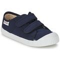 Chaussures enfants sur Grenoble : Baskets basses enfant Victoria BLUCHER LONA DOS VELCROS Bleu