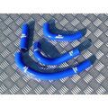 Durites Silicone sur Tournon-sur-Rh&ocirc;ne : Roose Motorsport Kawasaki ZZR600 D1 - Kit durites silicone de refroidissement principales