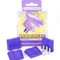 Silentblocs sur Tournon-sur-Rh&ocirc;ne : Kit de mise en tension du train arri&egrave;re Powerflex pour Peugeot 306